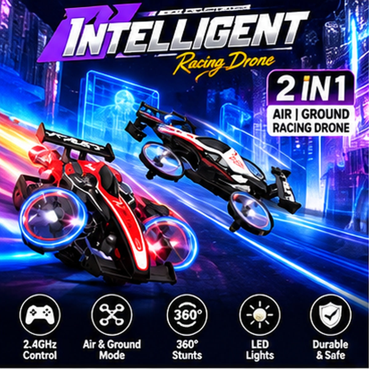 2.4GHz Remote Control Flying Aircraft