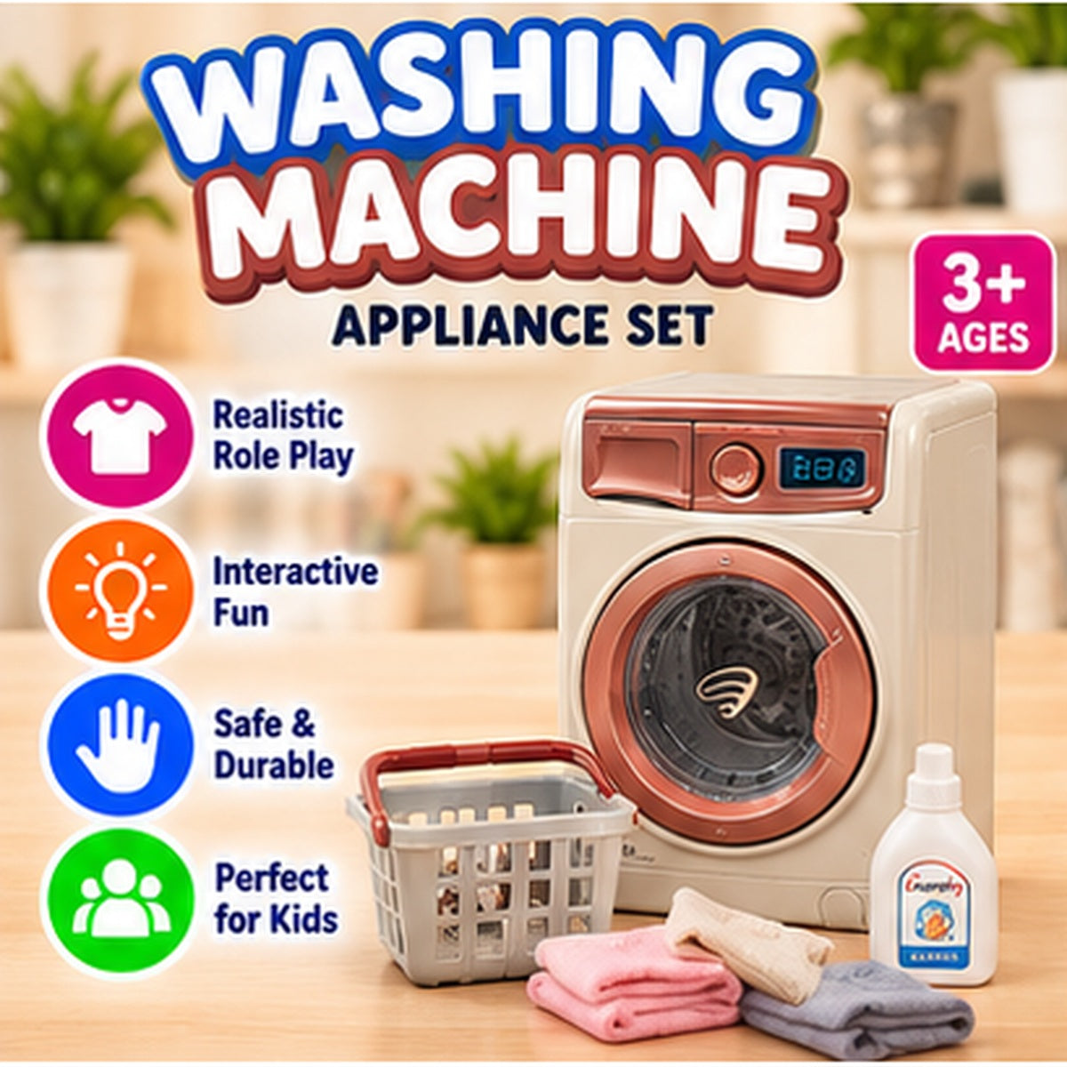 Mini Washing Machine Toy