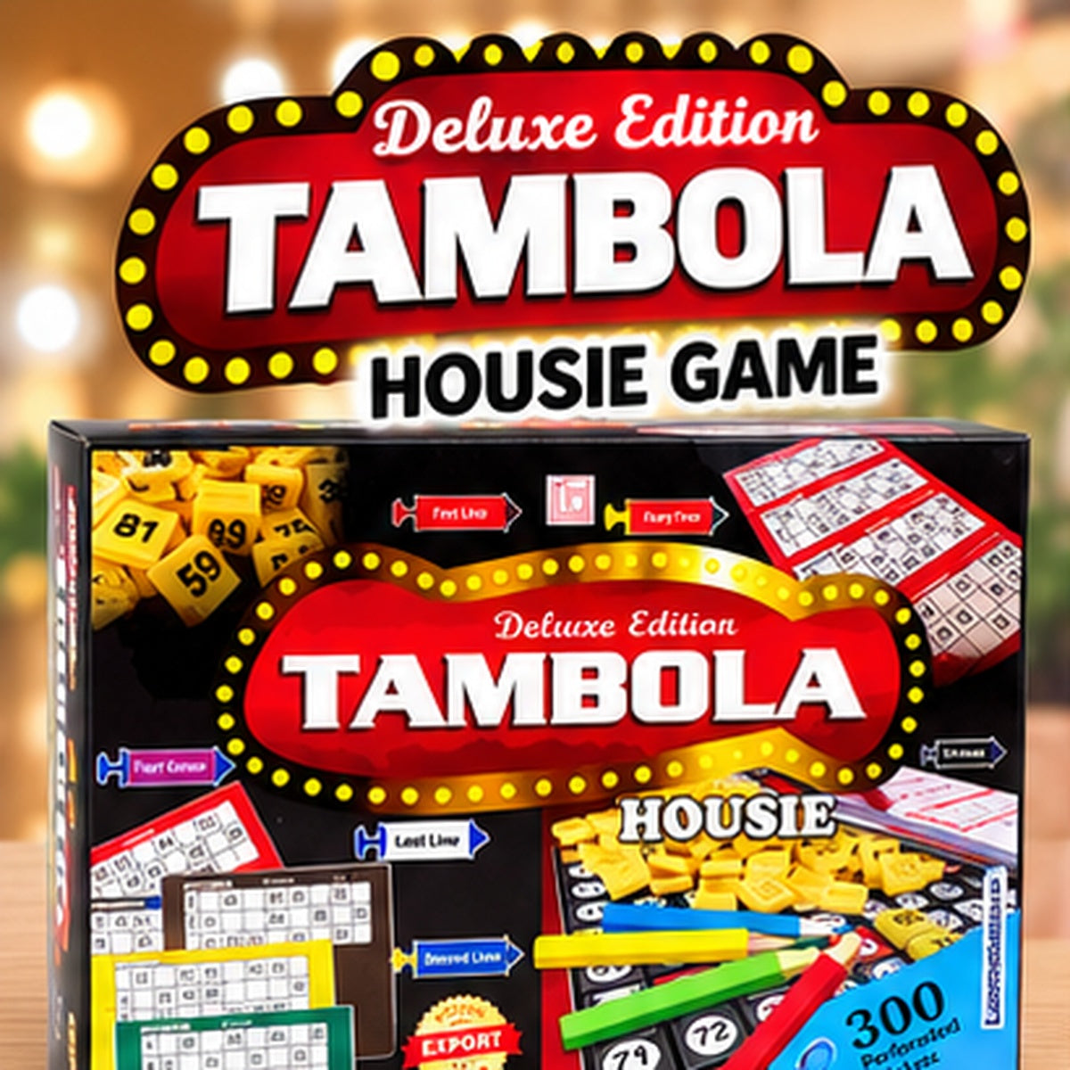 Deluxe Tambola Number Game Set