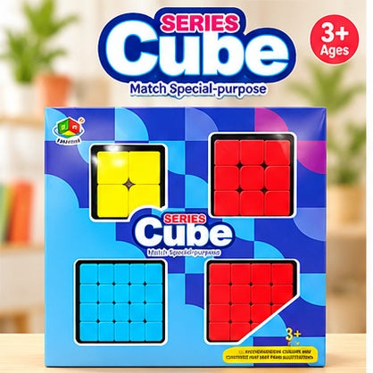 Color Matching Cube Puzzle Set
