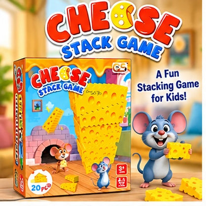 Cheese Stack Balancing Game