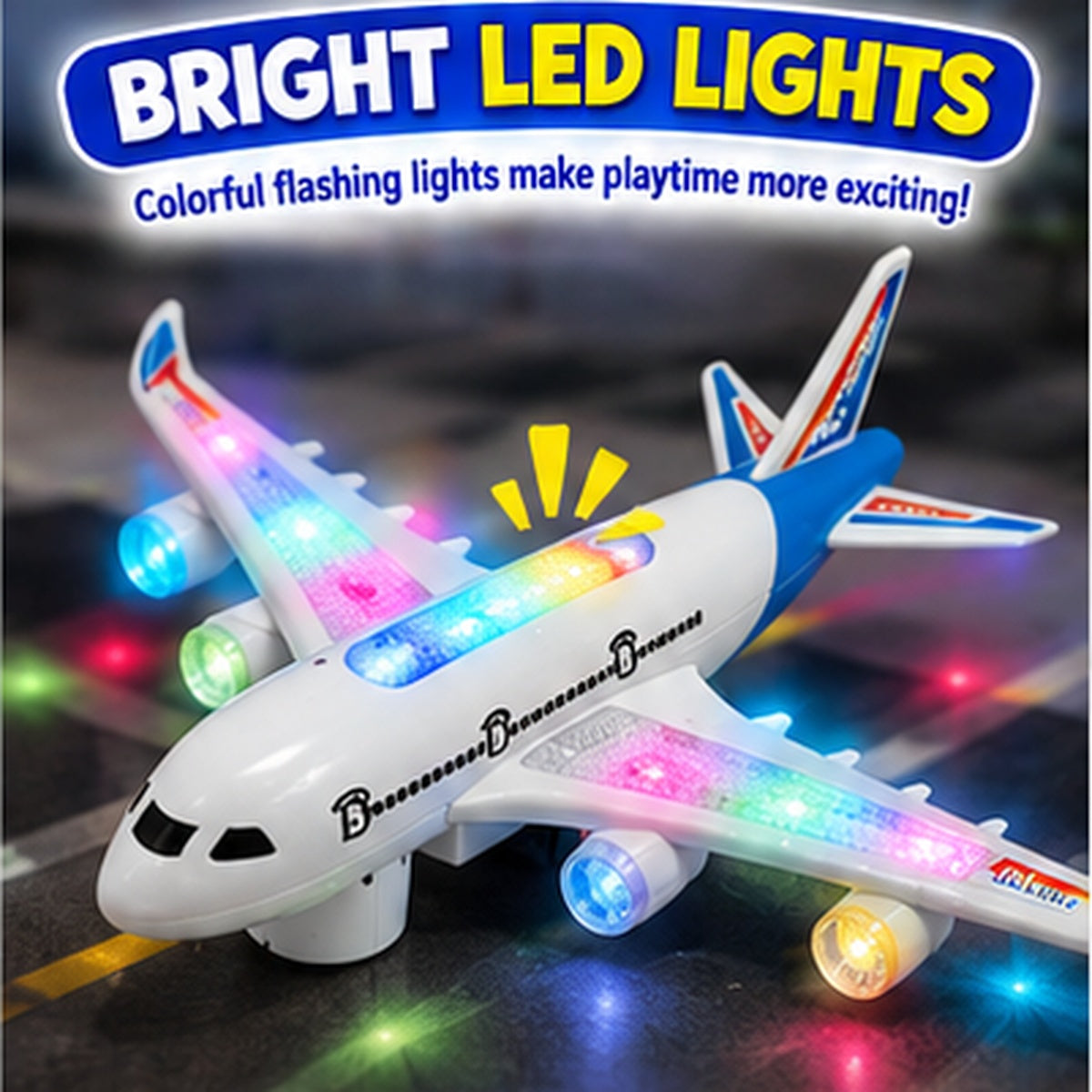 Passenger Airplane Model Toy