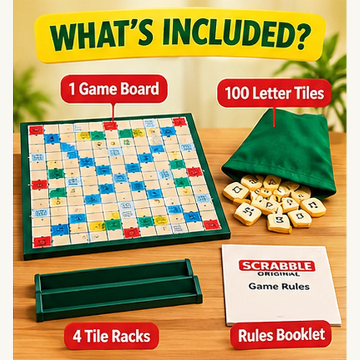 Word Building Board Game