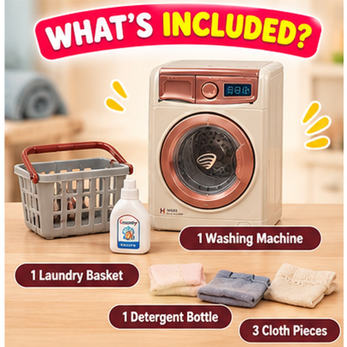 Mini Washing Machine Toy
