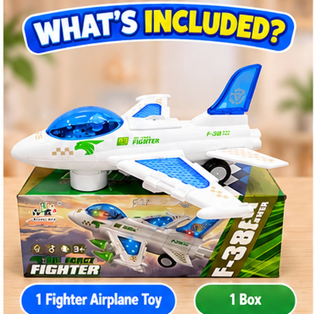 Interactive Fighter Jet Toy