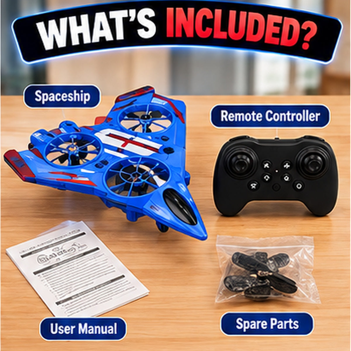 RFS12 RC Aerobatic Flying Drone