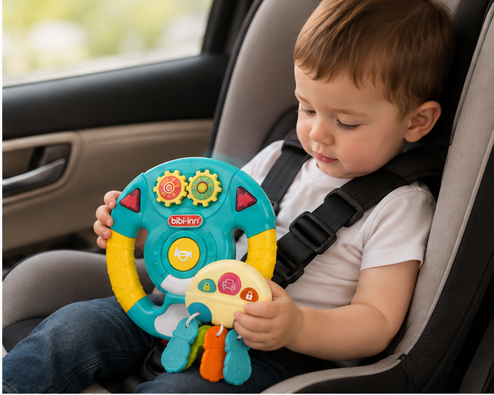 Kids Steering Wheel & Key Set