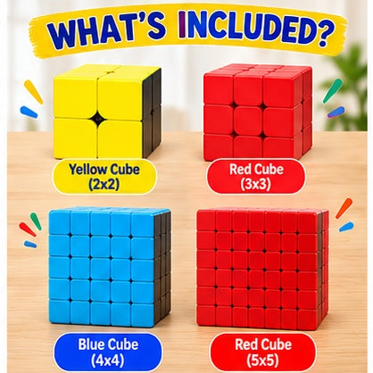 Color Matching Cube Puzzle Set