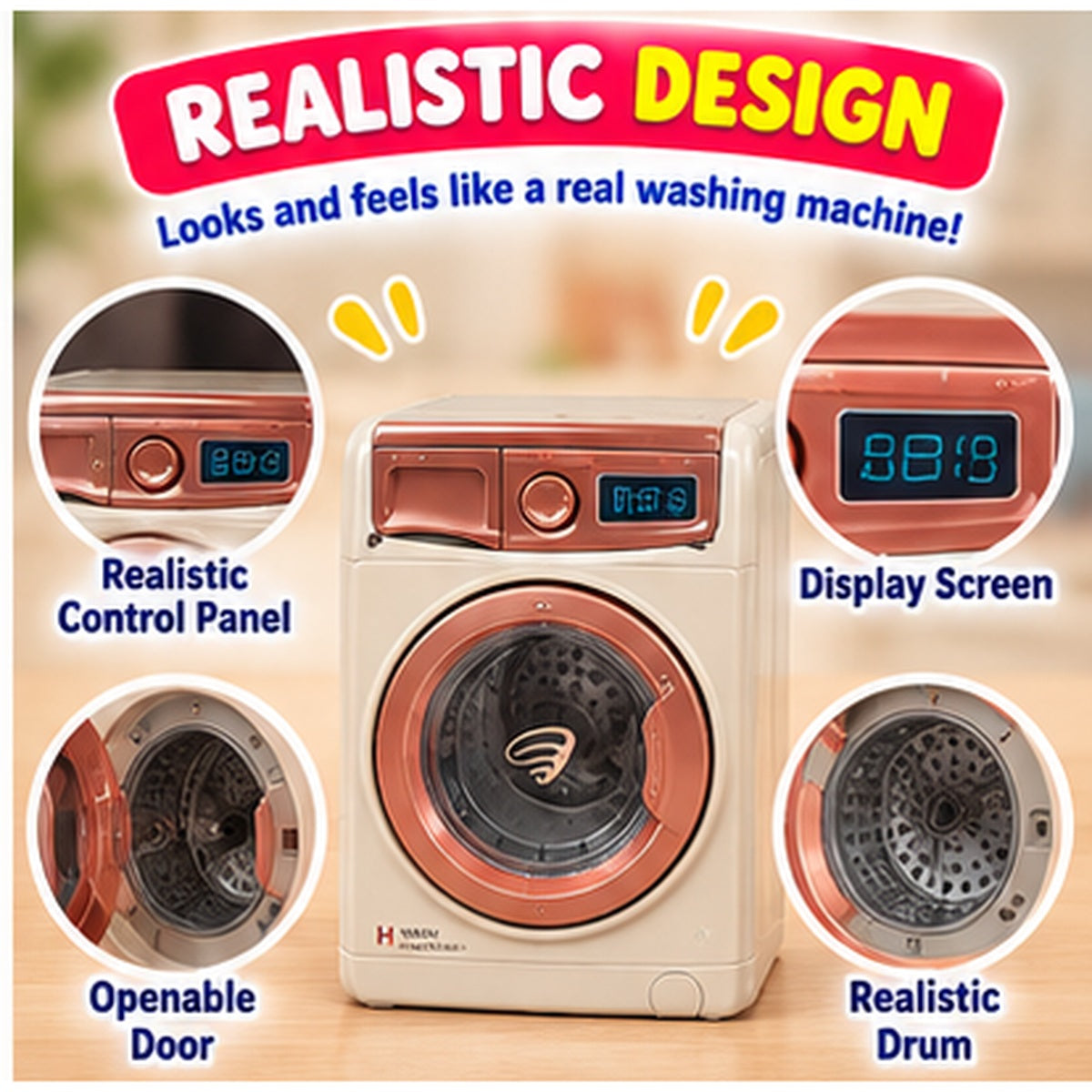 Mini Washing Machine Toy
