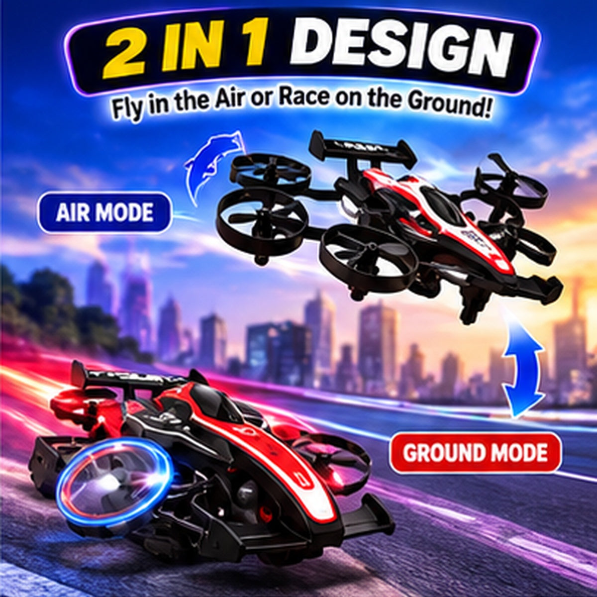 2.4GHz Remote Control Flying Aircraft