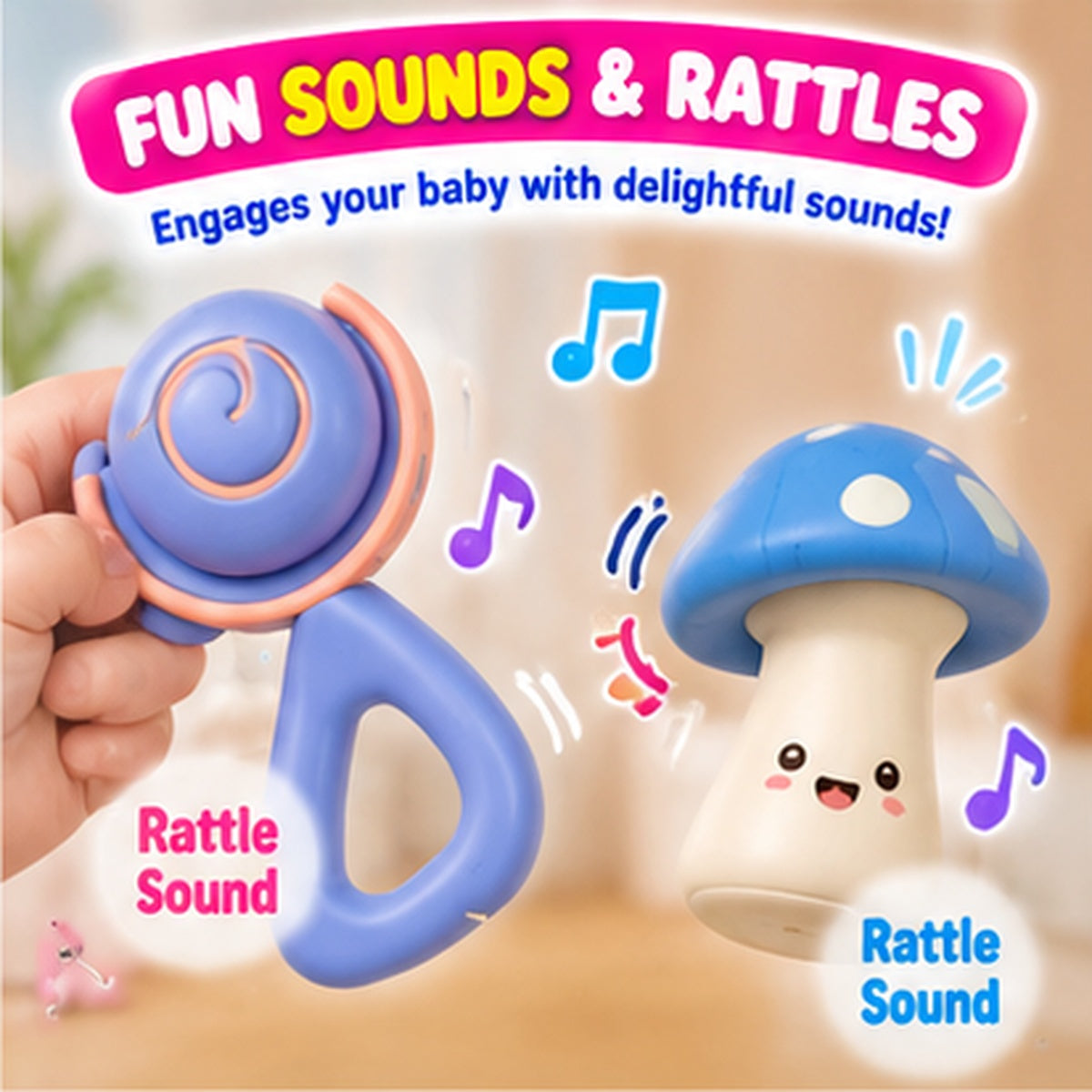 Baby Sensory Activity Toy Set