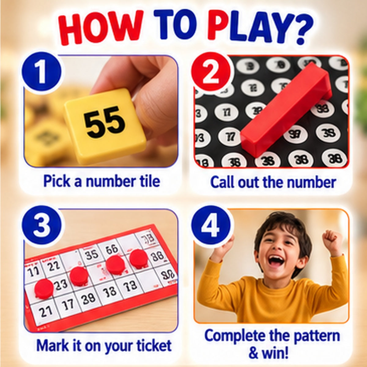 Deluxe Tambola Number Game Set