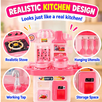 Pretend Play Kitchen with Accessories
