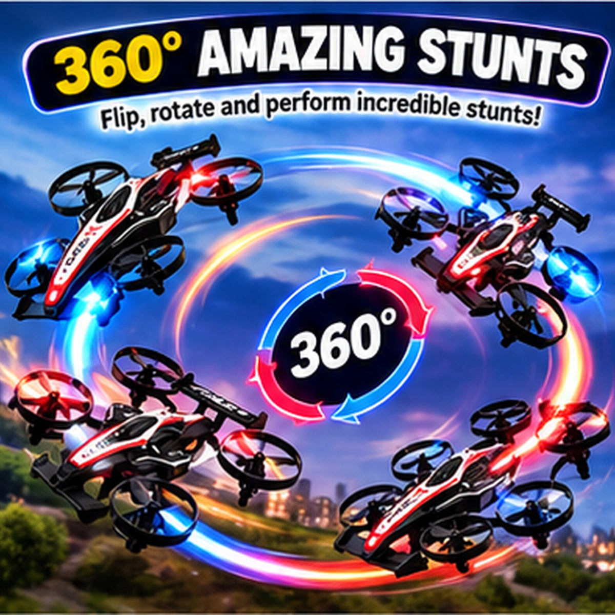 2.4GHz Remote Control Flying Aircraft