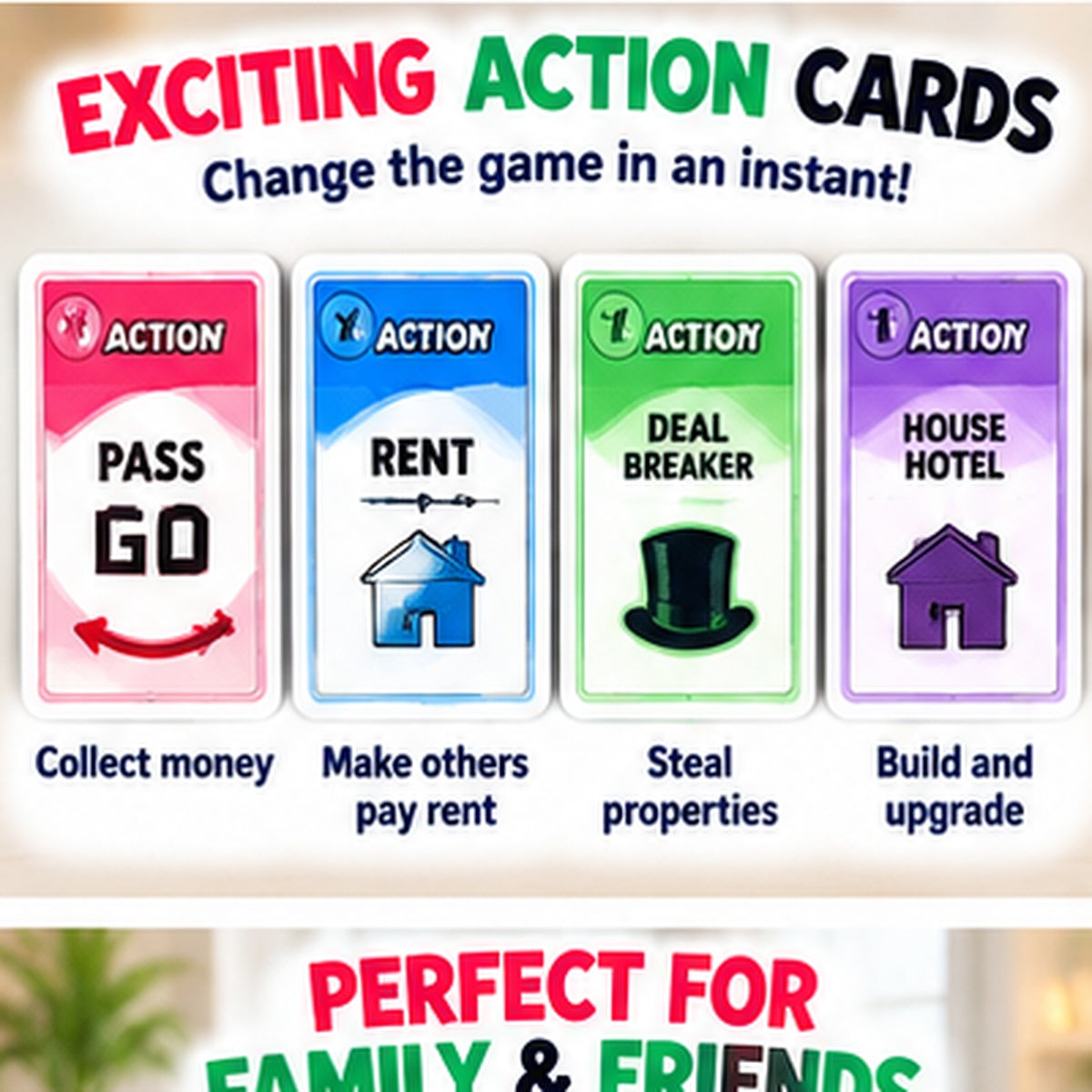 Fast-Paced Property Trading Board Game