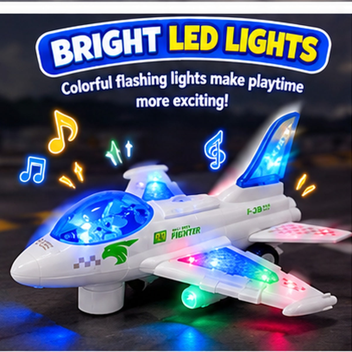 Interactive Fighter Jet Toy
