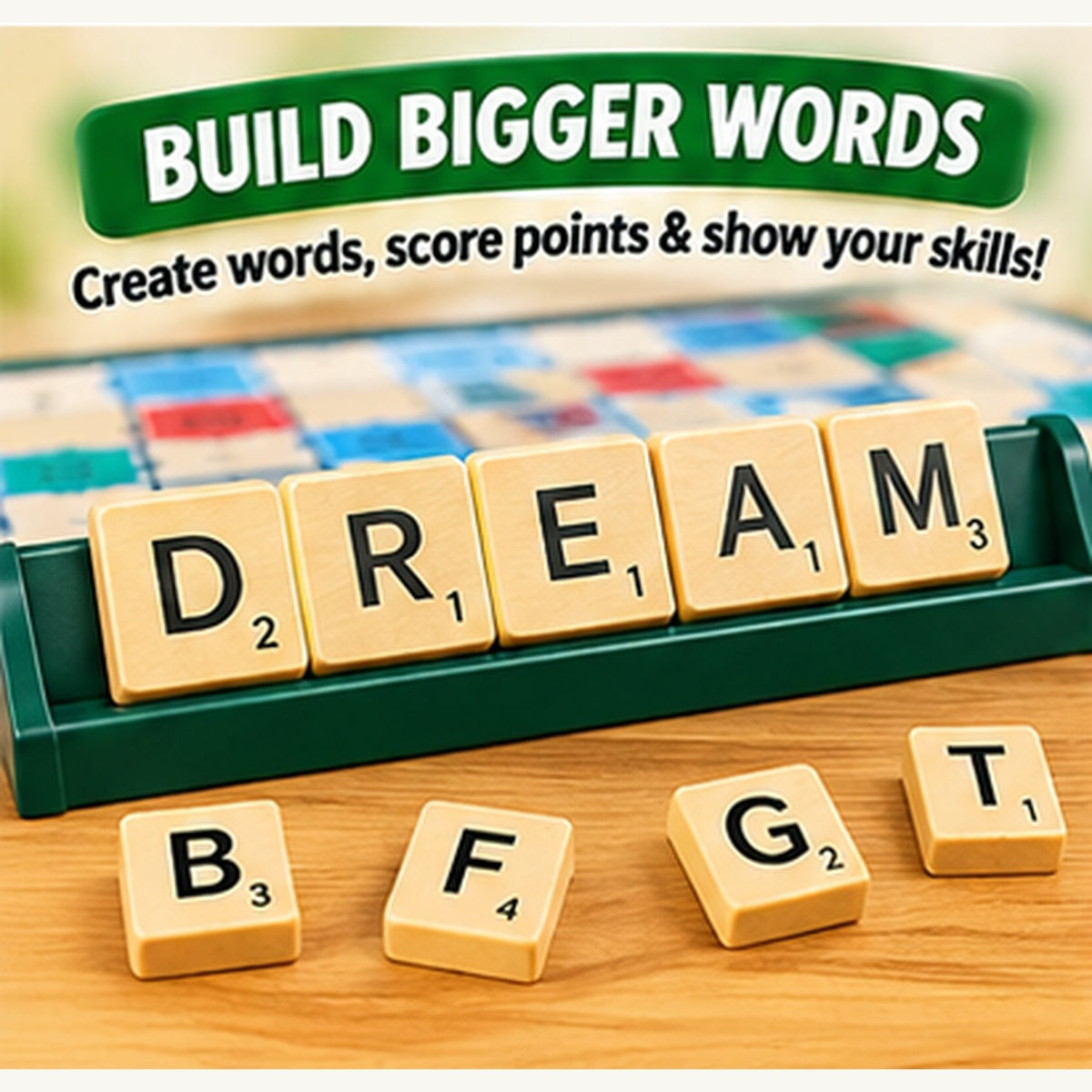 Word Building Board Game