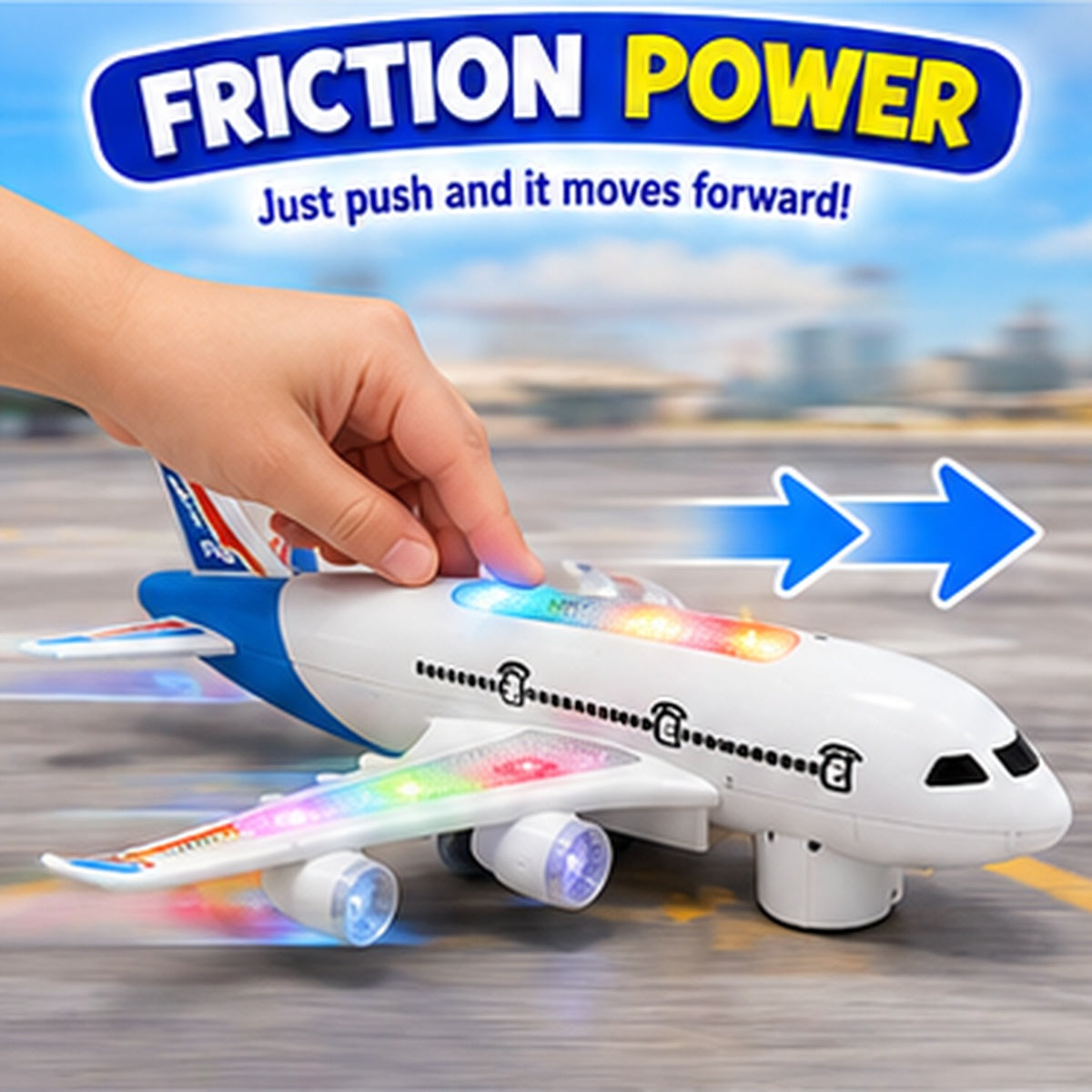 Passenger Airplane Model Toy