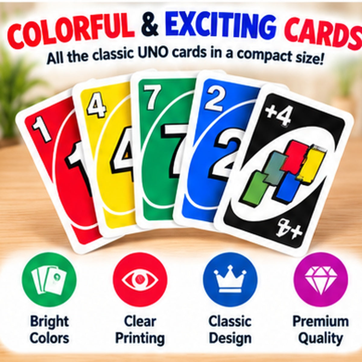 Classic Color Matching Card Game