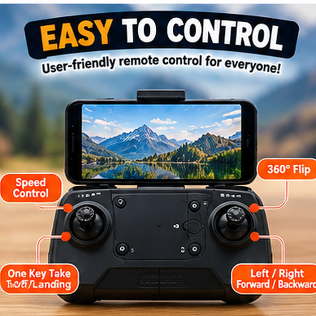 Q9 Foldable RC Drone with HD Camera