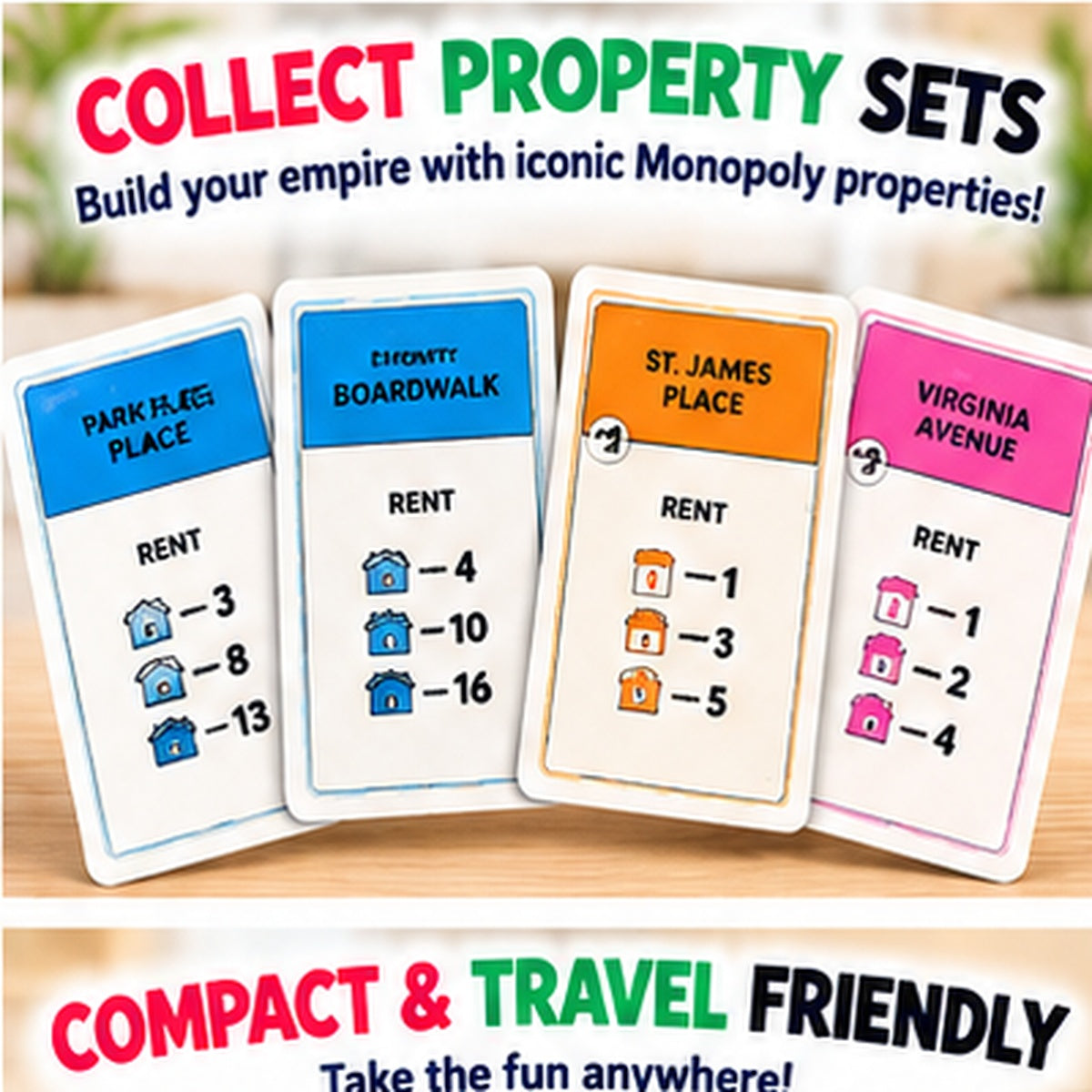 Fast-Paced Property Trading Board Game