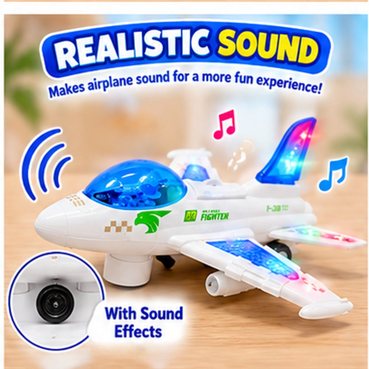 Interactive Fighter Jet Toy