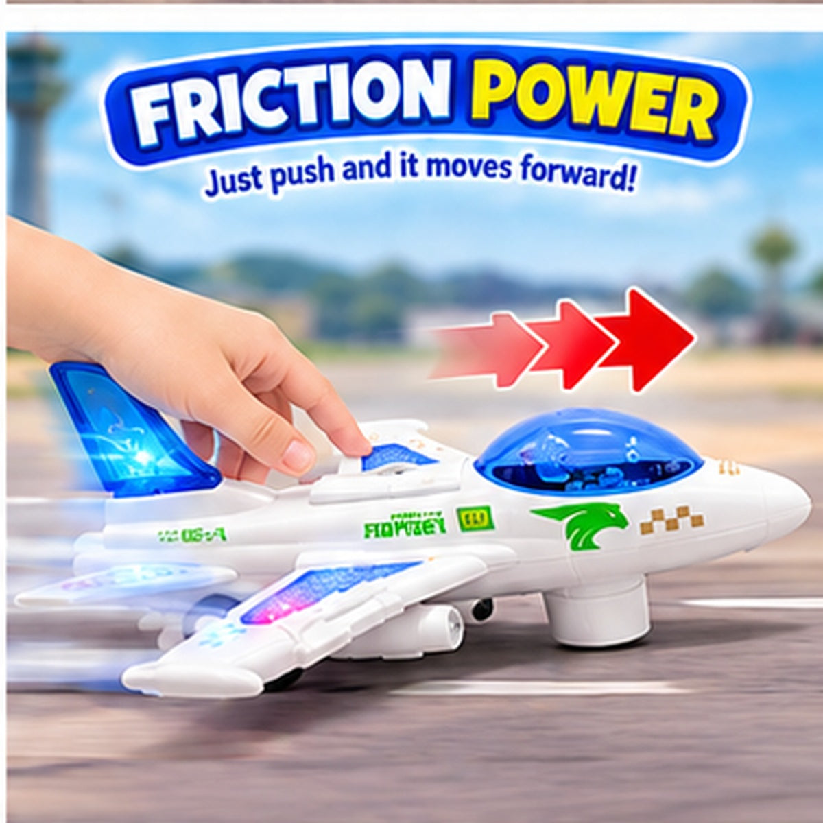Interactive Fighter Jet Toy