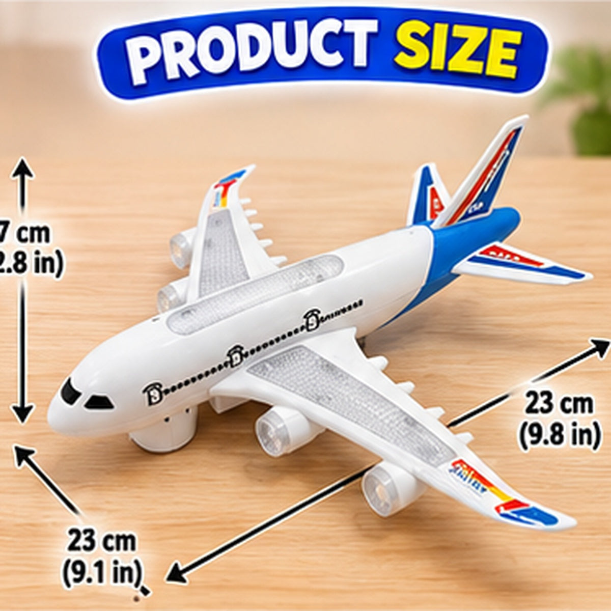 Passenger Airplane Model Toy