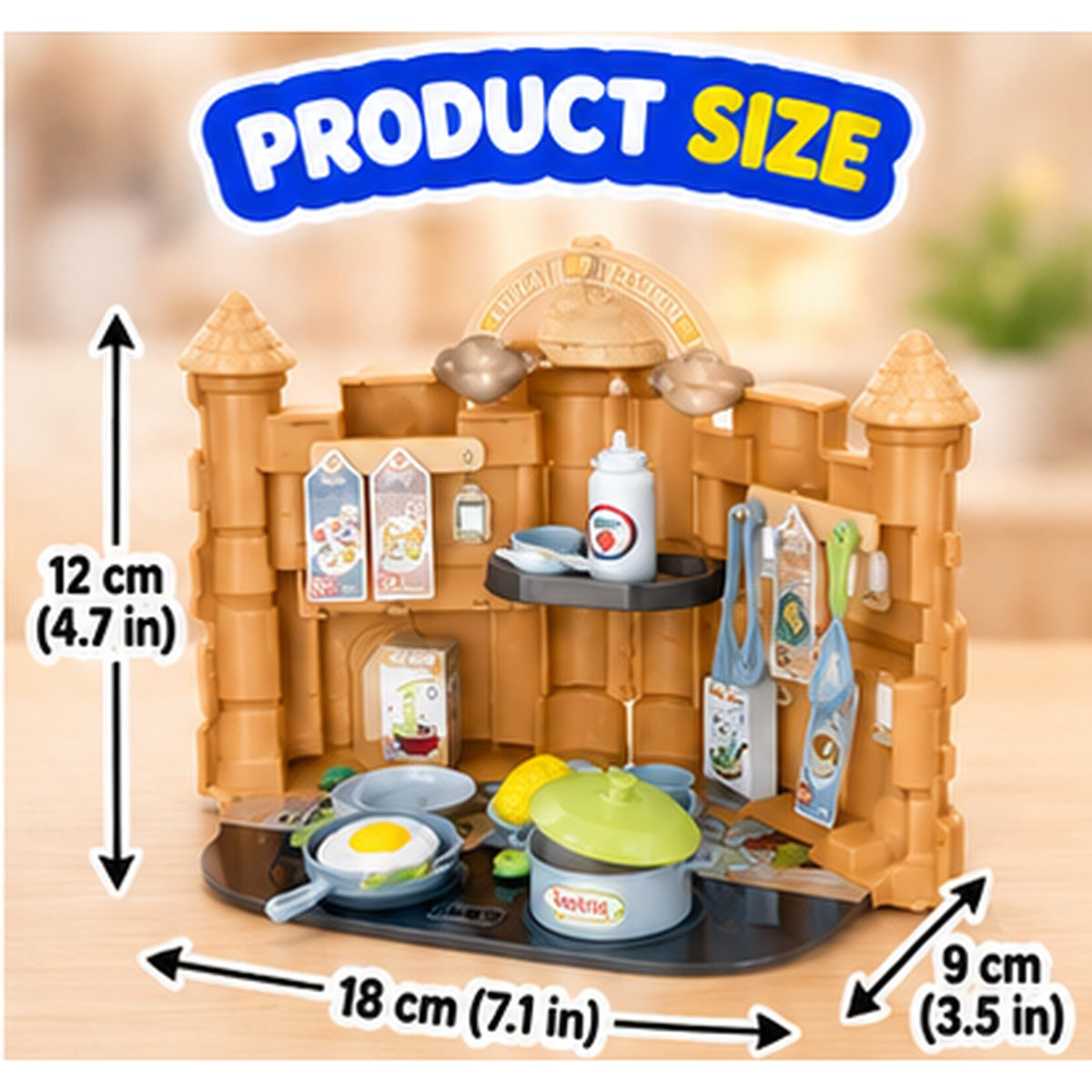 45-Piece Pretend Cooking & Housekeeping Set
