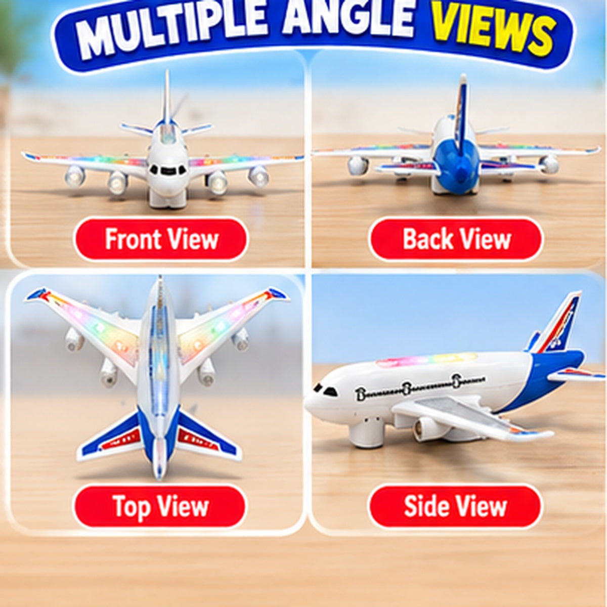 Passenger Airplane Model Toy