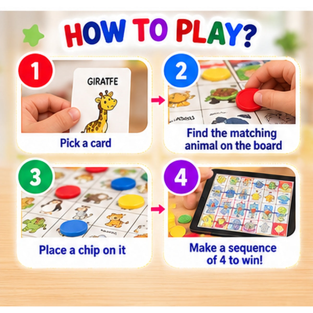 Sequence Card Board Game