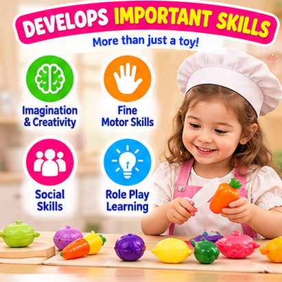 Pretend Play Kitchen with Accessories