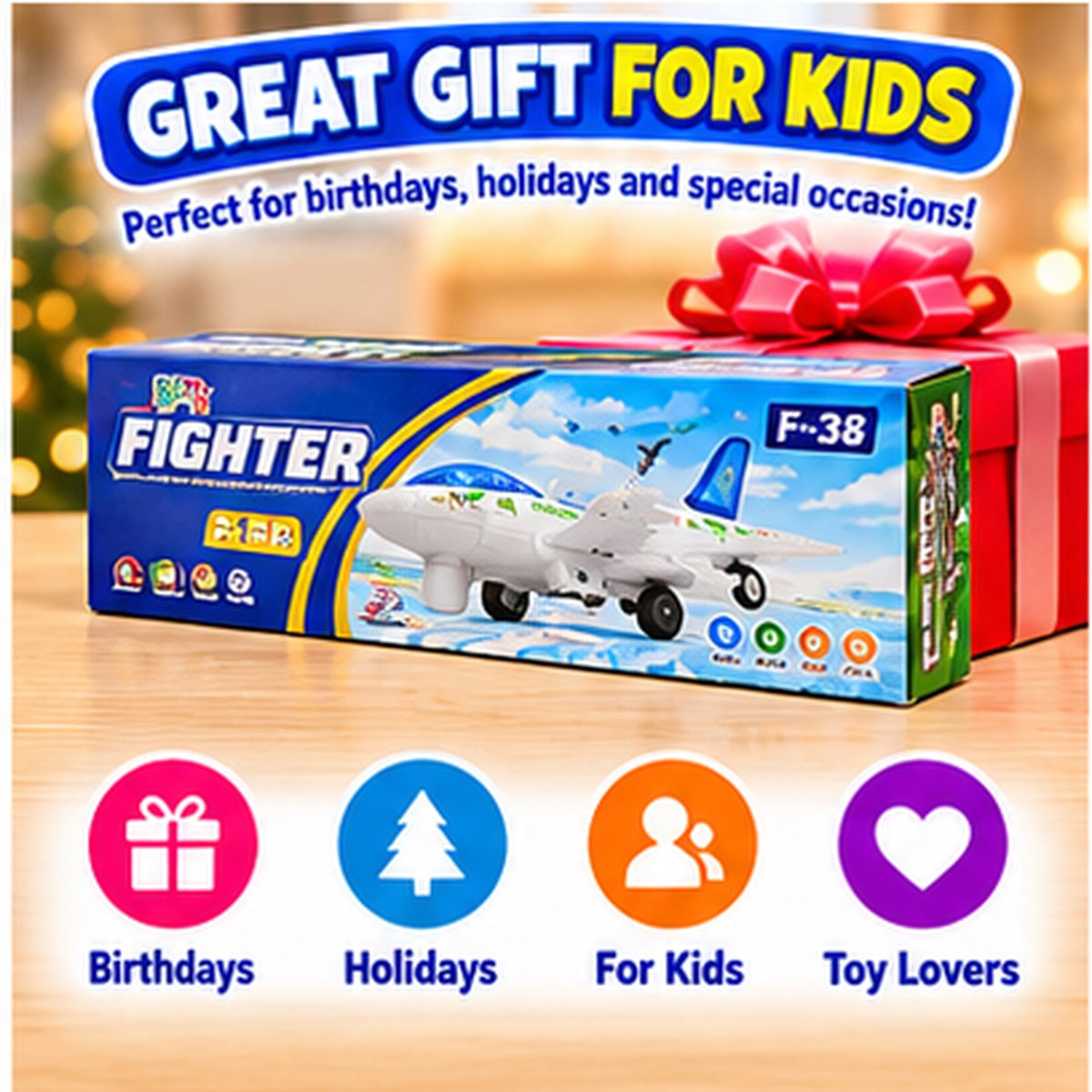 Interactive Fighter Jet Toy