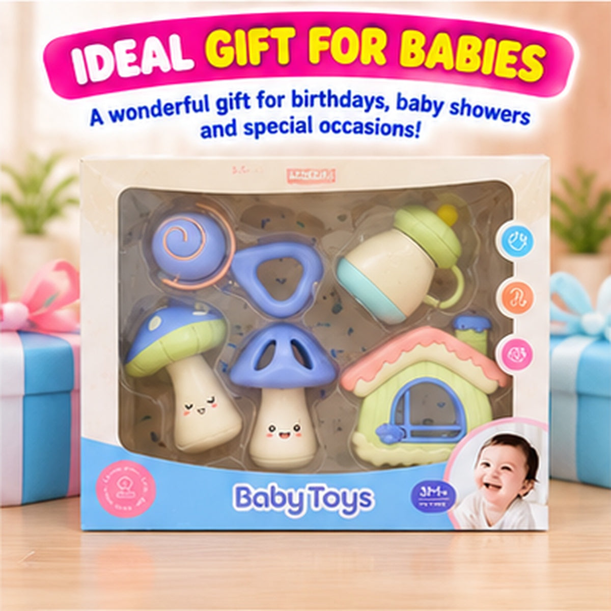 Baby Sensory Activity Toy Set