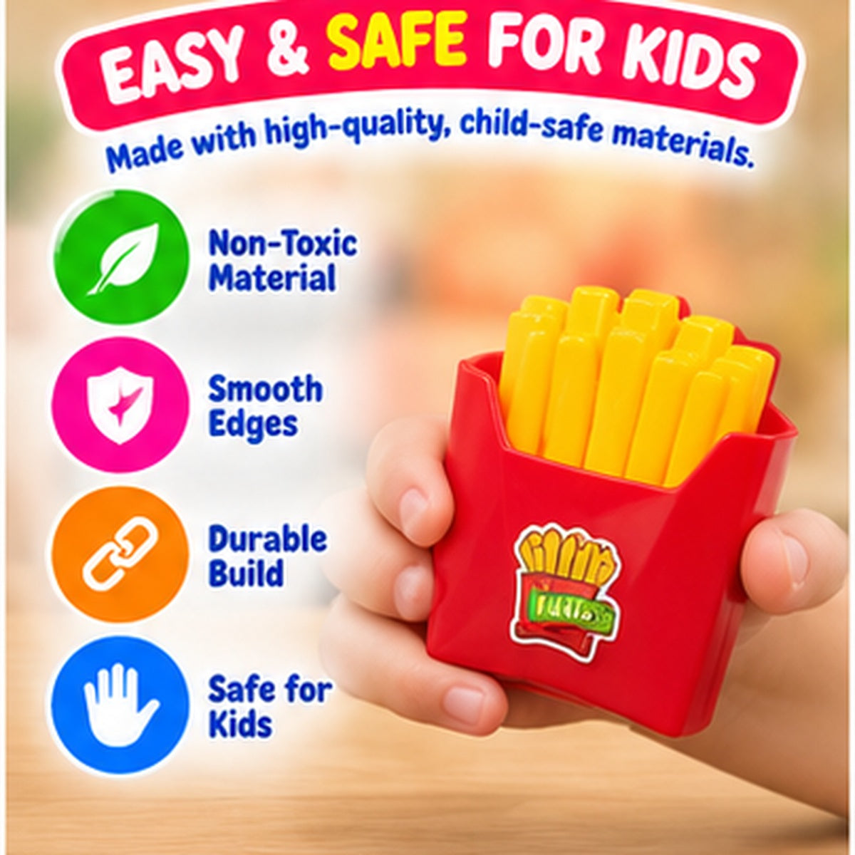 Fast Food Pretend Play Set