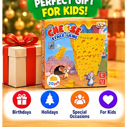 Cheese Stack Balancing Game