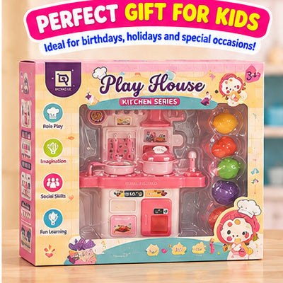 Pretend Play Kitchen with Accessories