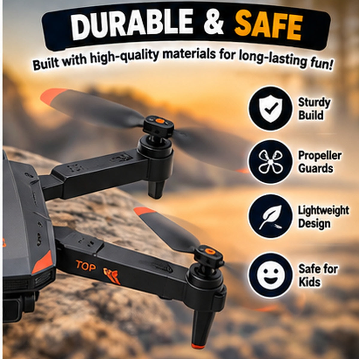 Q9 Foldable RC Drone with HD Camera