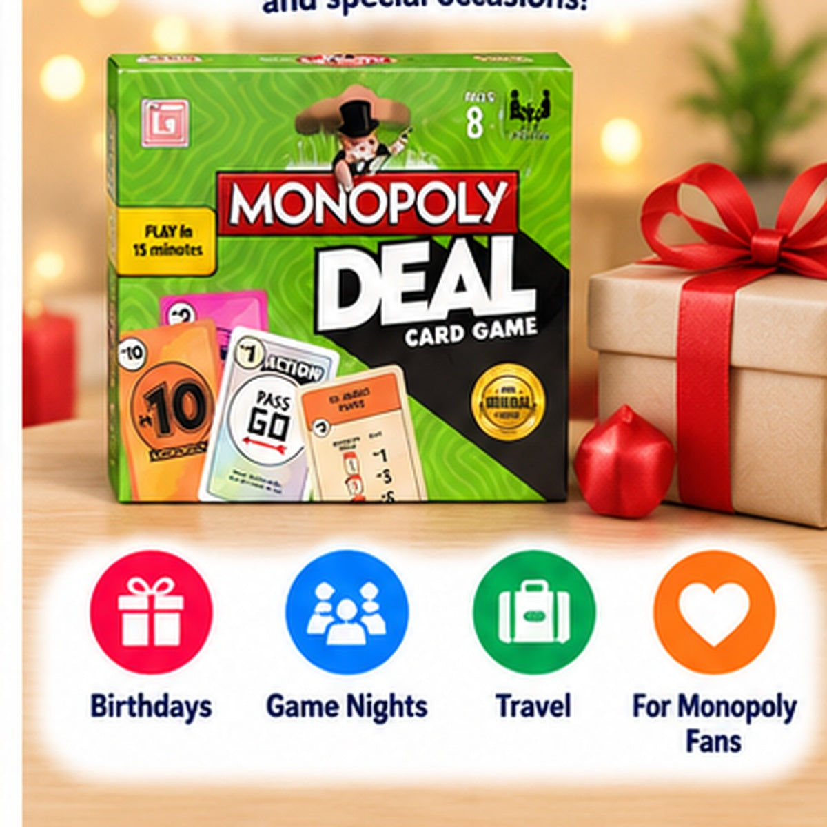 Fast-Paced Property Trading Board Game
