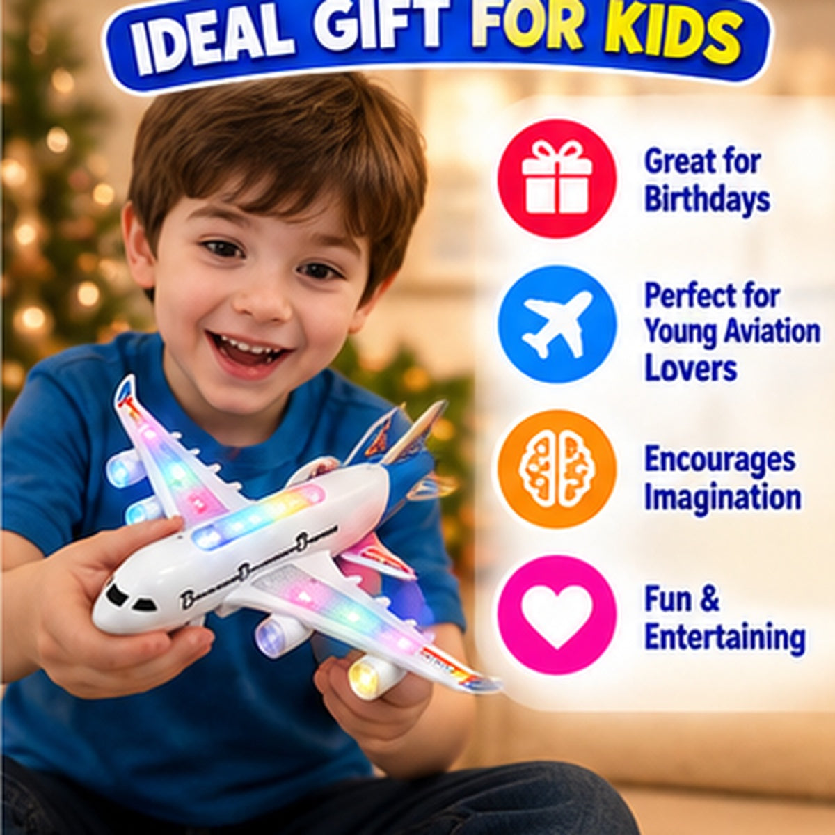 Passenger Airplane Model Toy
