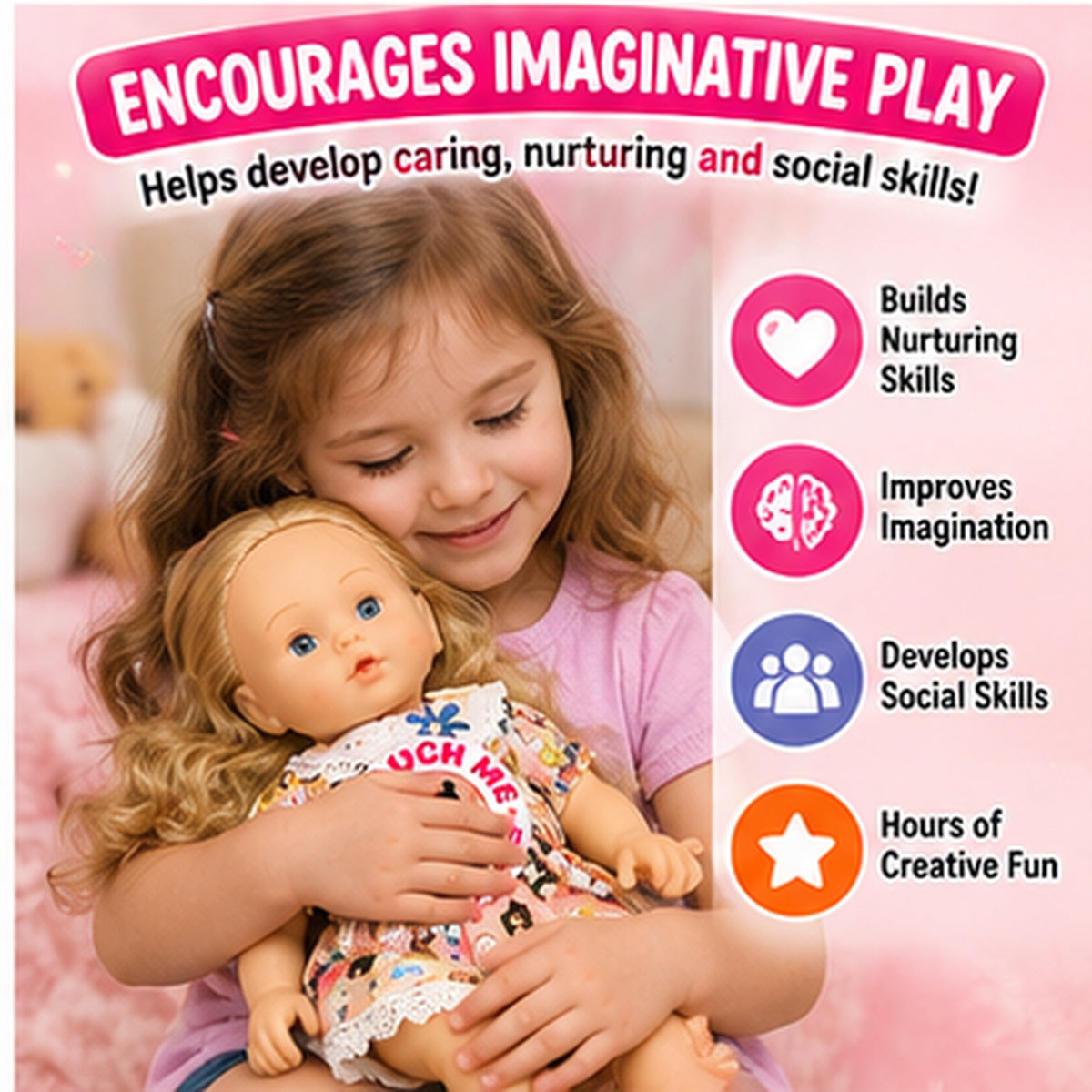 16-Piece Doll & Accessories Collection