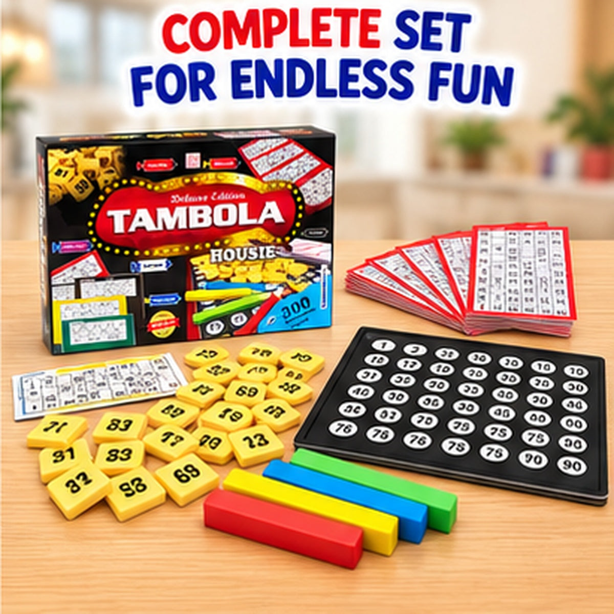 Deluxe Tambola Number Game Set