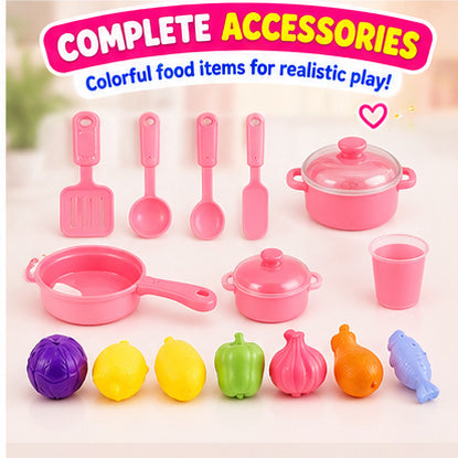 Pretend Play Kitchen with Accessories