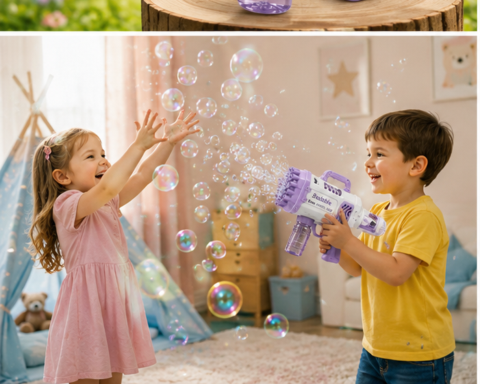 32-Hole Bubble Gun