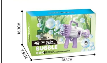 32-Hole Bubble Gun