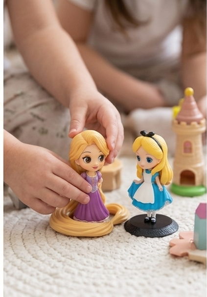 Mini Character Doll Set of 4