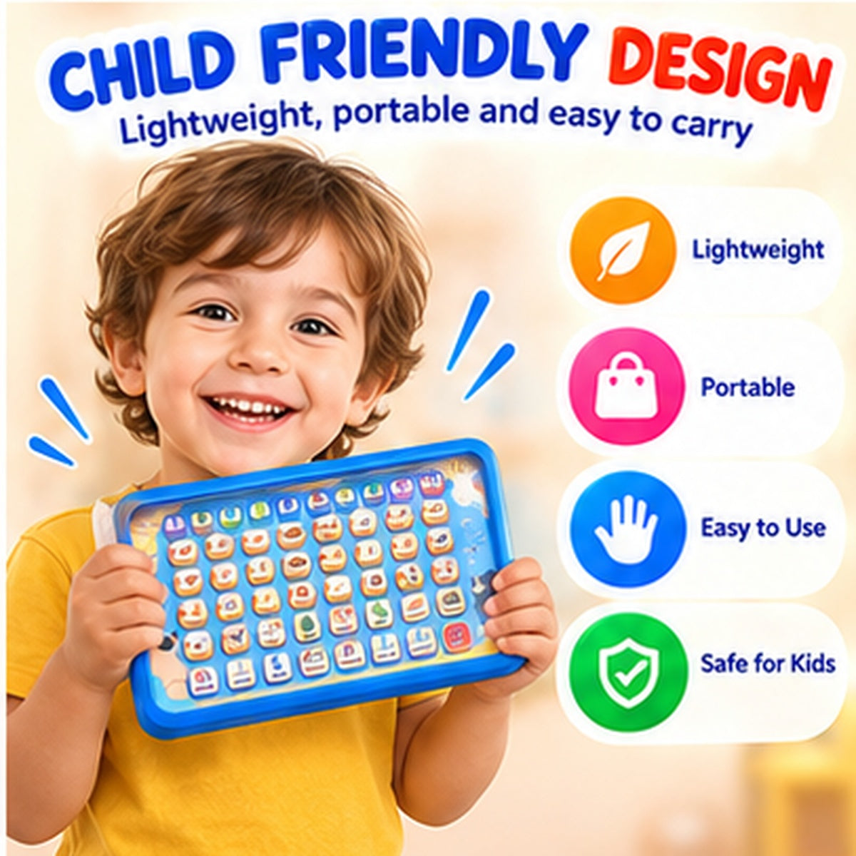 Kids Interactive Learning Computer