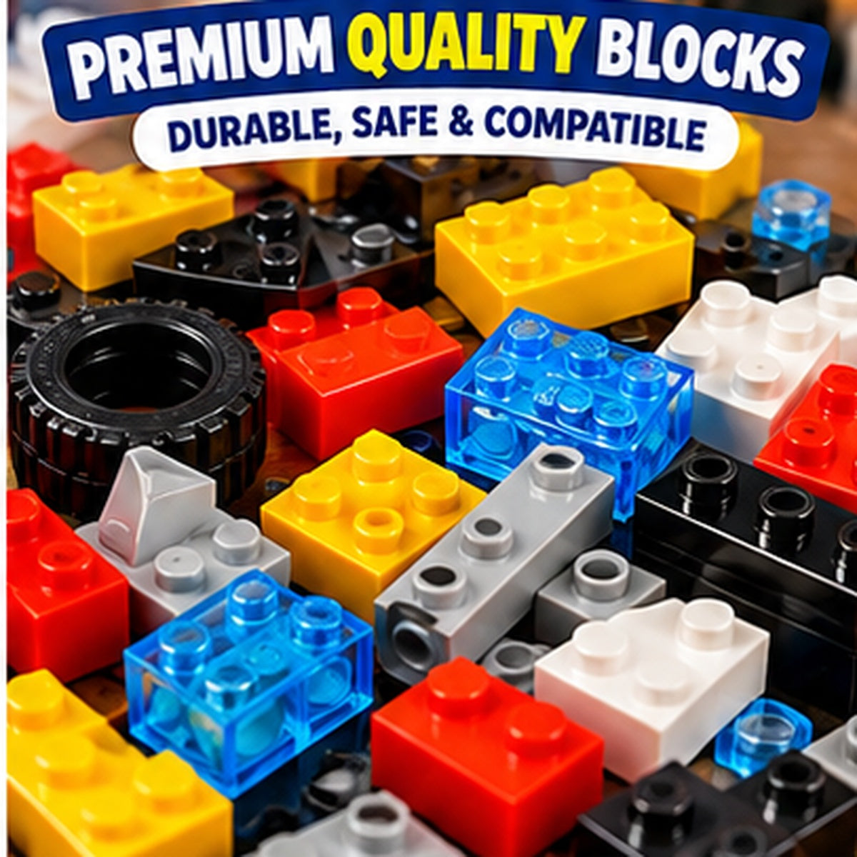 Fire Truck Building Blocks Set – 230 Pieces