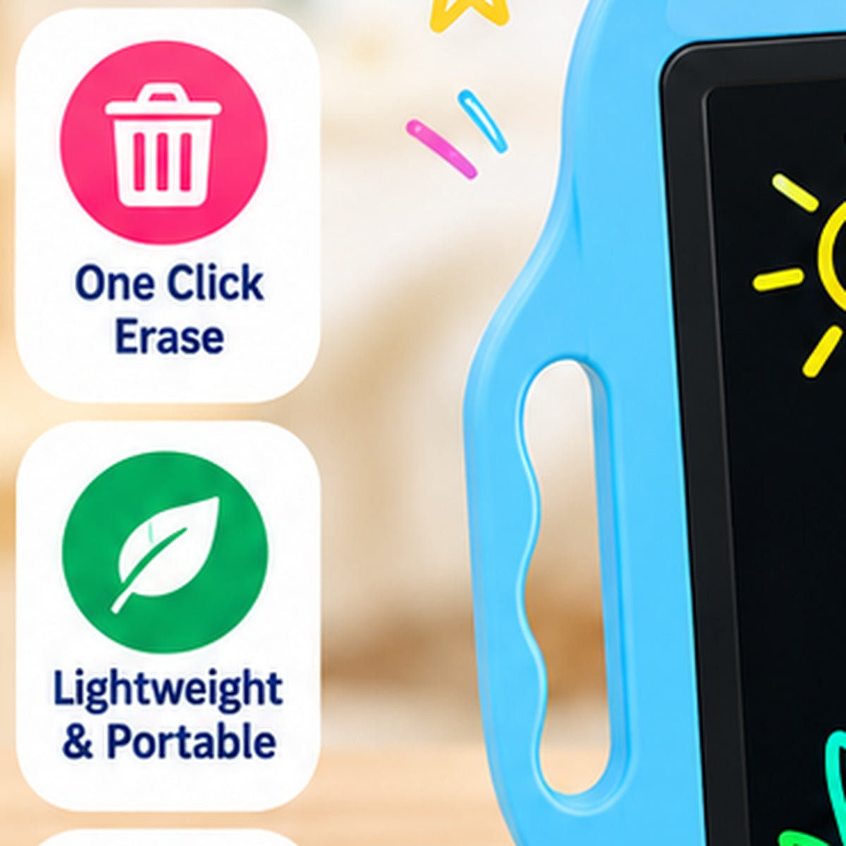 Multicolour LCD Writing Tablet