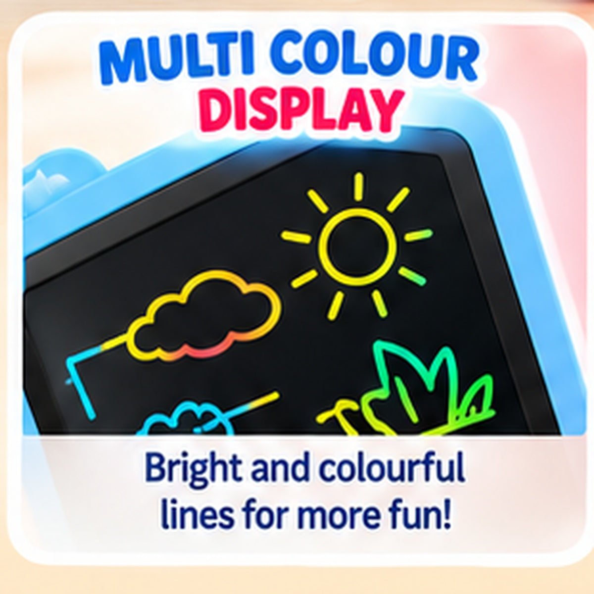 Multicolour LCD Writing Tablet